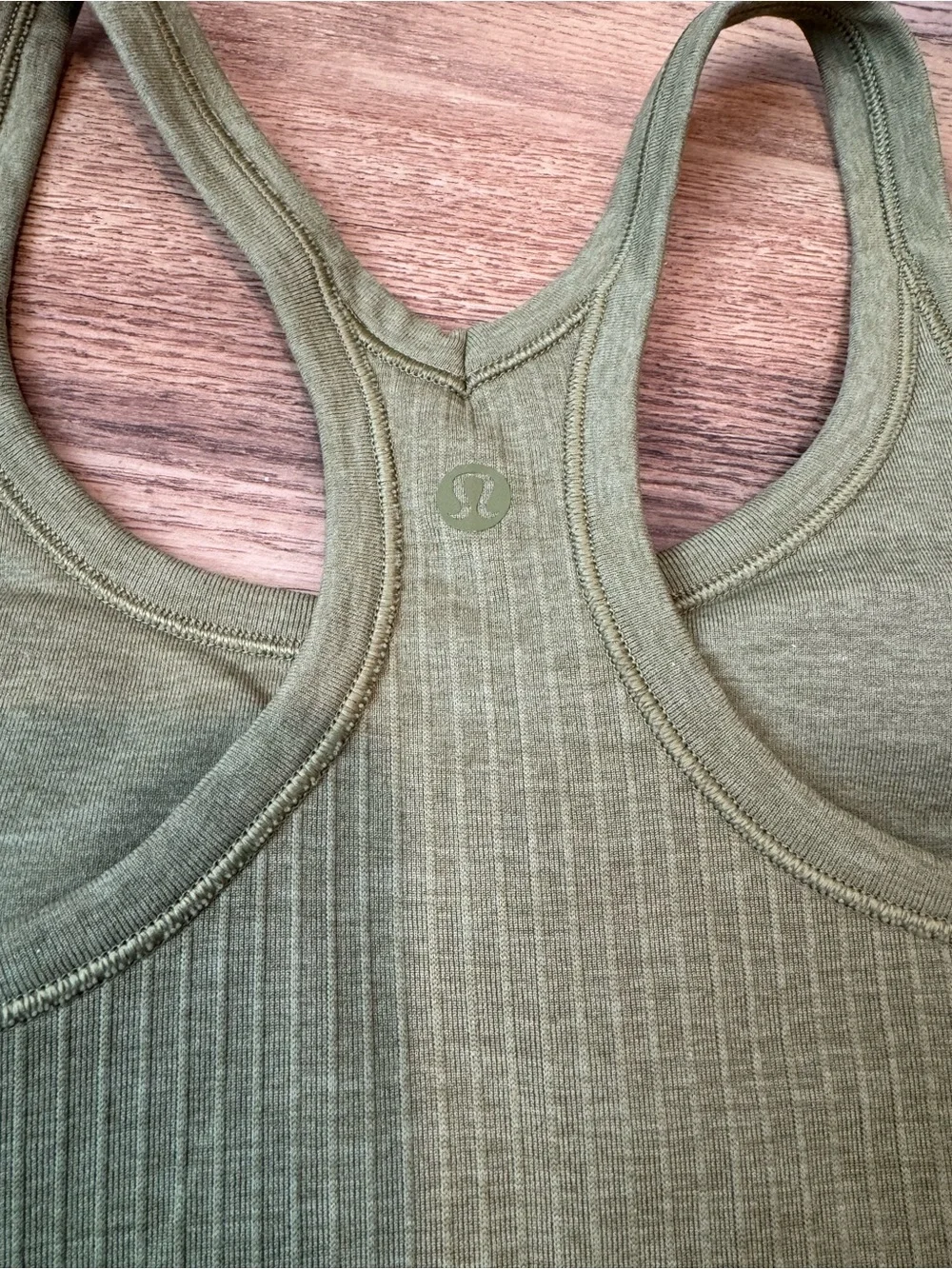 Lululemon Ebb To Street Tank *Light Support For B/C Cup Willow Green Size 4